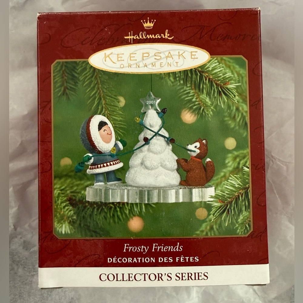 Hallmark Keepsake Ornament Frosty Friends 2001
